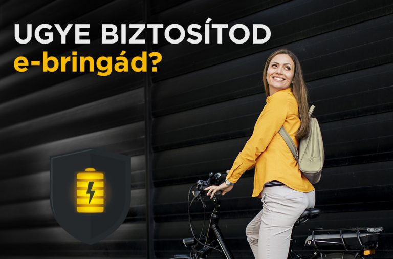 Megpályáznád az e-bike támogatást? A biztosításról se feledkezz meg!